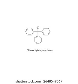 Cicutoxina estrutura esquelética. Ilustração esquemática do composto de neurotoxina de poliacetileno. Diagrama simples, fórmula química.
