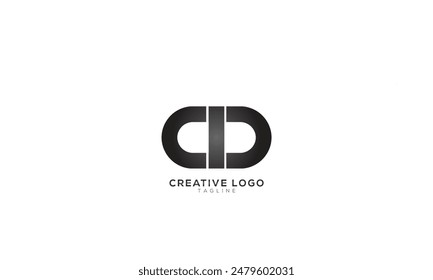 CID Abstractas inicial monograma letra alfabeto logo diseño