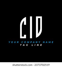 CID letter logo creative design with vector graphic, Abc simple and modern logo design. Pro Vector