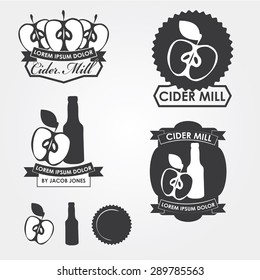 Cider Mill, emblems, design elements