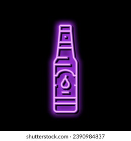 cider pear neon light sign vector. cider pear illustration