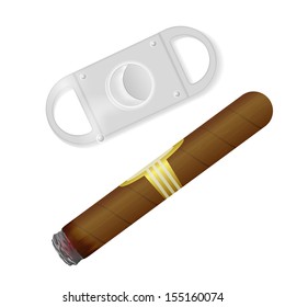 Cigar and guillotine