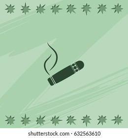 Cigar icon.