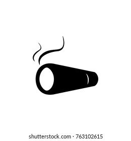 Cigar icon. Human weakness, Addiction element icon. Premium quality graphic design. Signs, outline symbols collection icon for websites, web design, mobile app, info graphics on white background