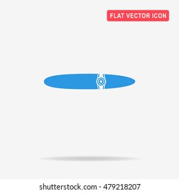 Cigar icon. Vector concept illustration for design.
