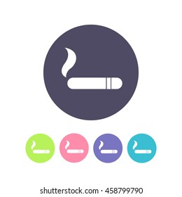 cigar icon. vector illustration