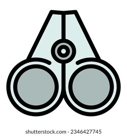 Cigar scissors icon outline vector. Tobacco smoke. Smoker vape color flat