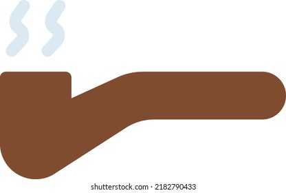 cigar Vector illustration on a transparent background. Premium quality symmbols. Line Color vector icons for concept and graphic design.