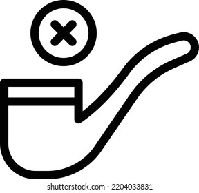 ilustración de cigar Vector en un fondo transparente. Símbolos de calidad superior. Iconos vectoriales de línea delgada para el diseño de conceptos y gráficos.