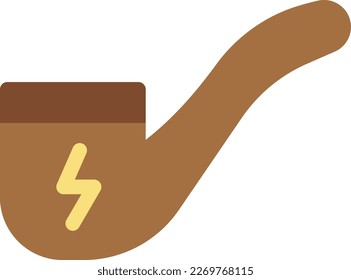 ZigarrenVektorgrafik auf transparentem Hintergrund. Hochwertige Symbole. Zeilenfarbige Vektorsymbole für Konzept und Grafikdesign.