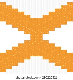 cigarette background vector illustration