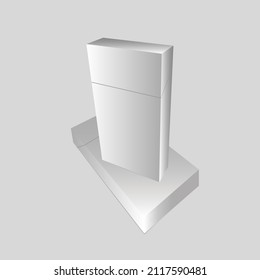 Cigarette boxes mockup in a vector format.