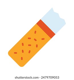 Cigarette Butt Vector Flat Icon Design