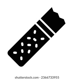 Icono De Glifo De Vector Butt De Cigarrillos Para Uso Personal Y Comercial.
