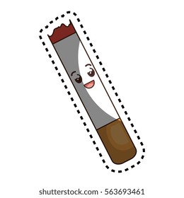 cigarette character funny icon