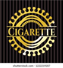 Cigarette gold badge
