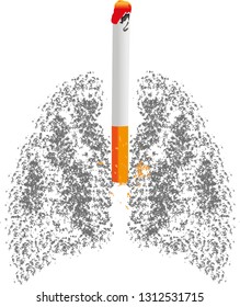 Cigarette and heart disease