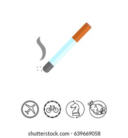 Cigarette icon