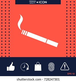 Cigarette icon