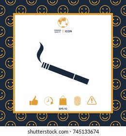Cigarette icon