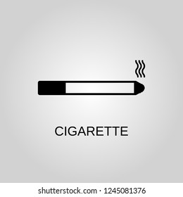 Cigarette icon. Cigarette concept symbol design. Stock - Vector illustration can be used for web