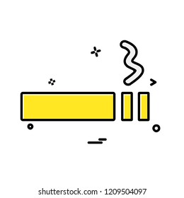 Cigarette icon design vector