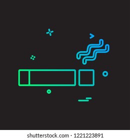 Cigarette icon design vector