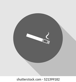 cigarette icon illustration vector, can be used for web and design