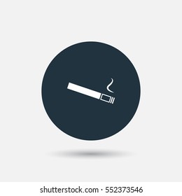 cigarette icon illustration vector, can be used for web and design.
