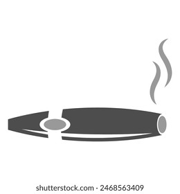 Plantilla de diseño de logotipo de icono de cigarrillo