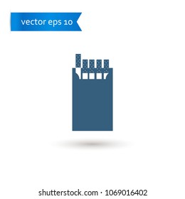 cigarette. cigarette icon. sign design. Vector EPS 10.