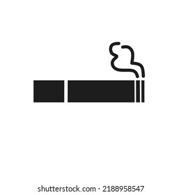cigarette icon with simple design