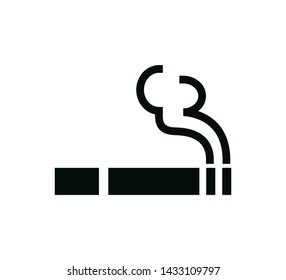 Cigarette icon ,smoke icon vector illustration