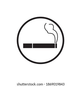Cigarette icon ,smoke icon vector illustration