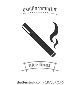 cigarette icon. smoking. cigarette icon. smoking. cigarette icon. smoking. 