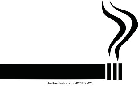 Cigarette icon smoking