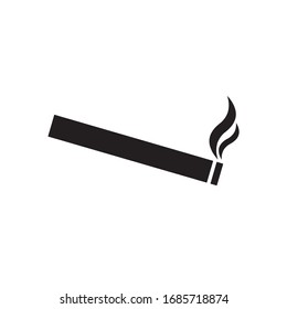 Cigarette icon. Smoking area vector sign. Tobacco