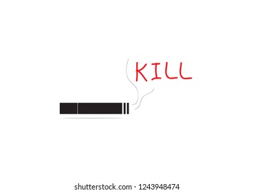 cigarette icon vector