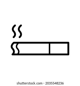 Ilustración de diseño de vectores de iconos de cigarrillos