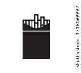 Cigarette Icon Vector Design Template