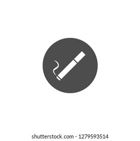 Cigarette icon . Vector . EPS 10