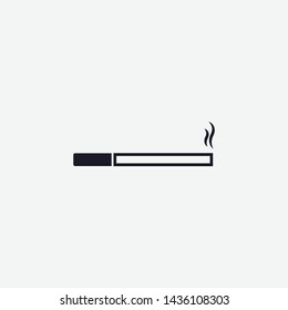 Cigarette Icon Vector Illustration Eps