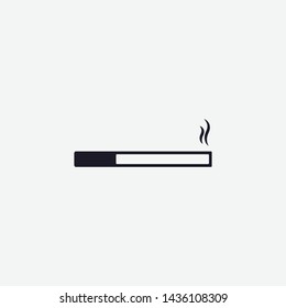 Cigarette Icon Vector Illustration Eps