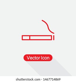 Cigarette Icon Vector Illustration Eps10