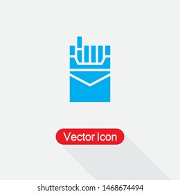 Cigarette Icon Vector Illustration Eps10