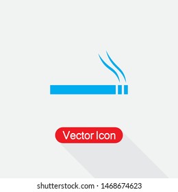 Cigarette Icon Vector Illustration Eps10