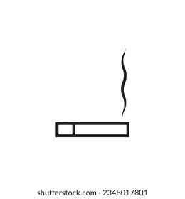 cigarette icon vector template illustration logo design