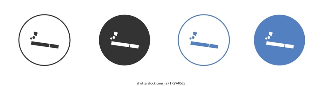 Cigarette icon for web design. pixel perfect flat icons