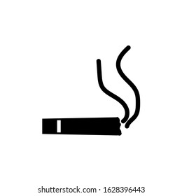 cigarette icon with a white background