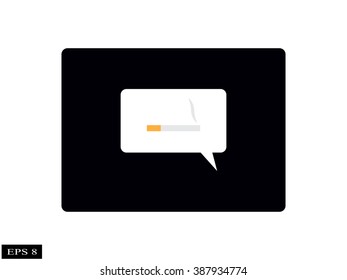 cigarette icon,chat icon